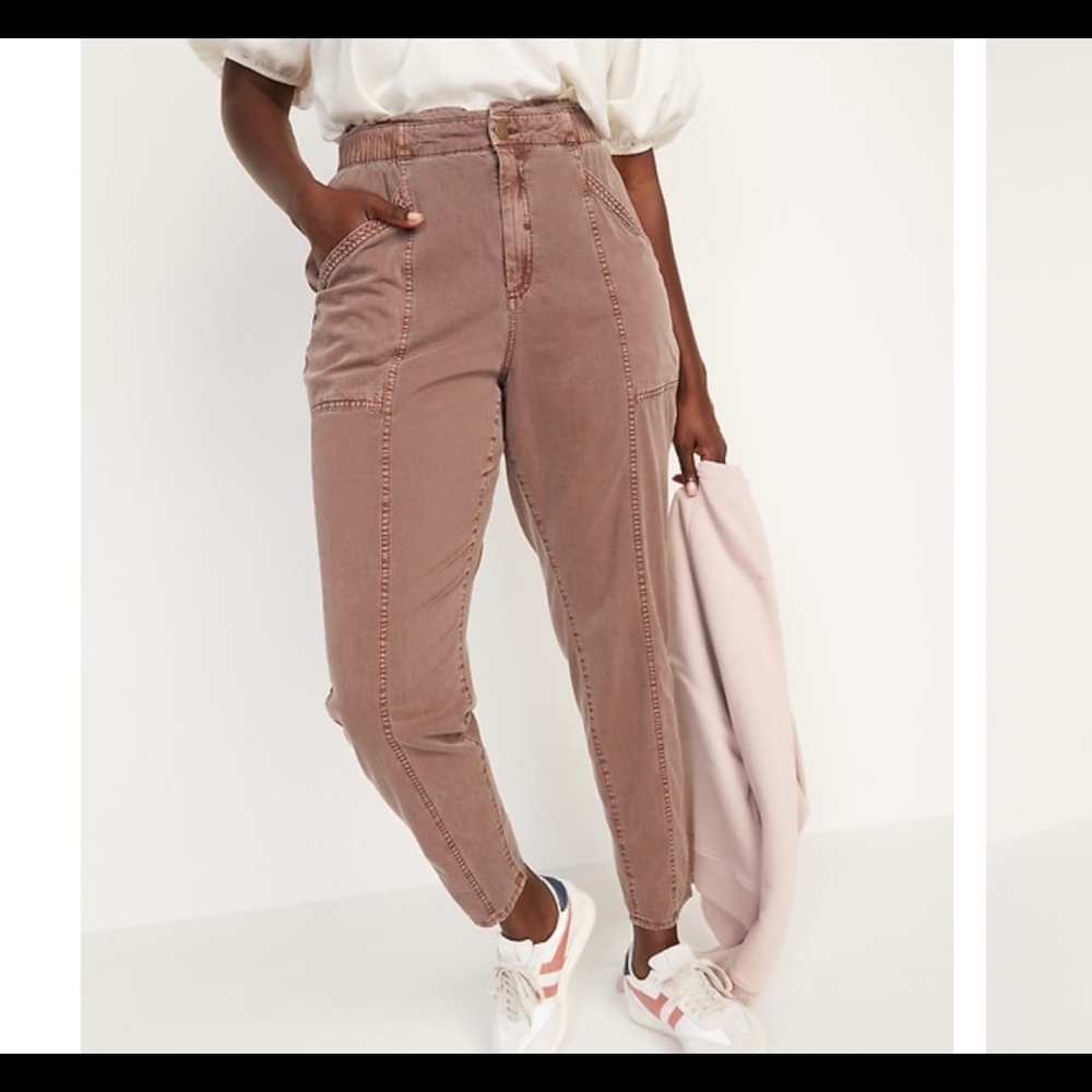 high waist utility pants